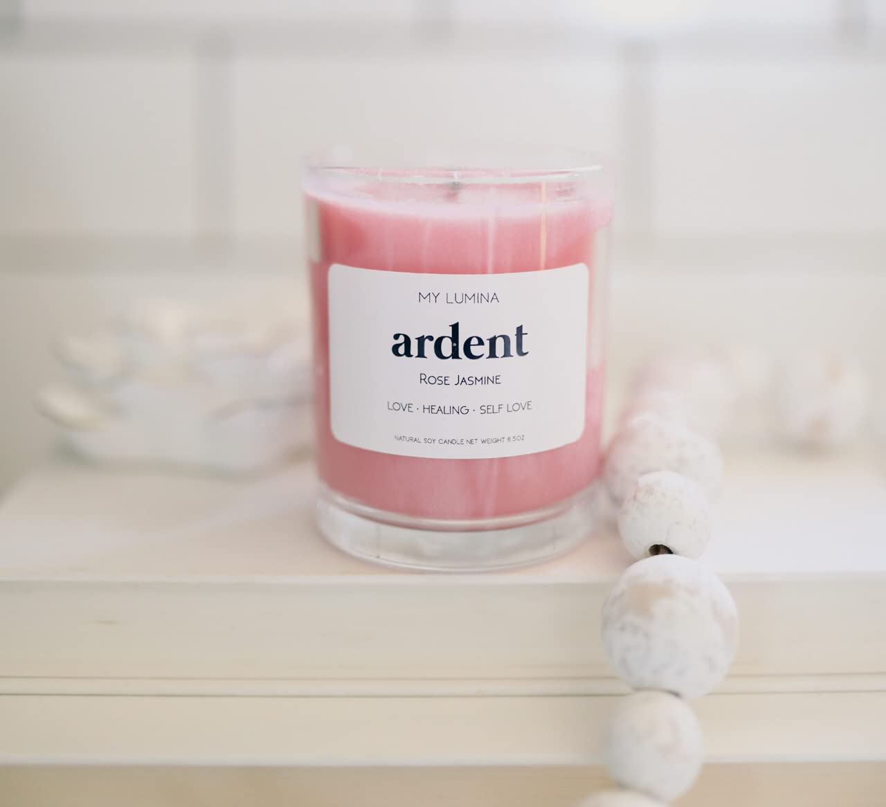 Amazon.co.jp: My Lumina Ardent Love ピンクキャンドル ロマンチック